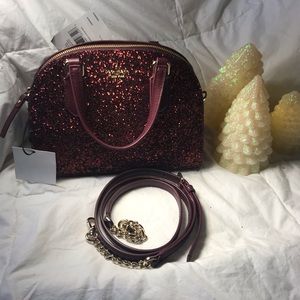Kate Spade  mini reiley glitter purse